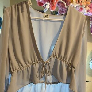 Sunday Best Cream Blouse